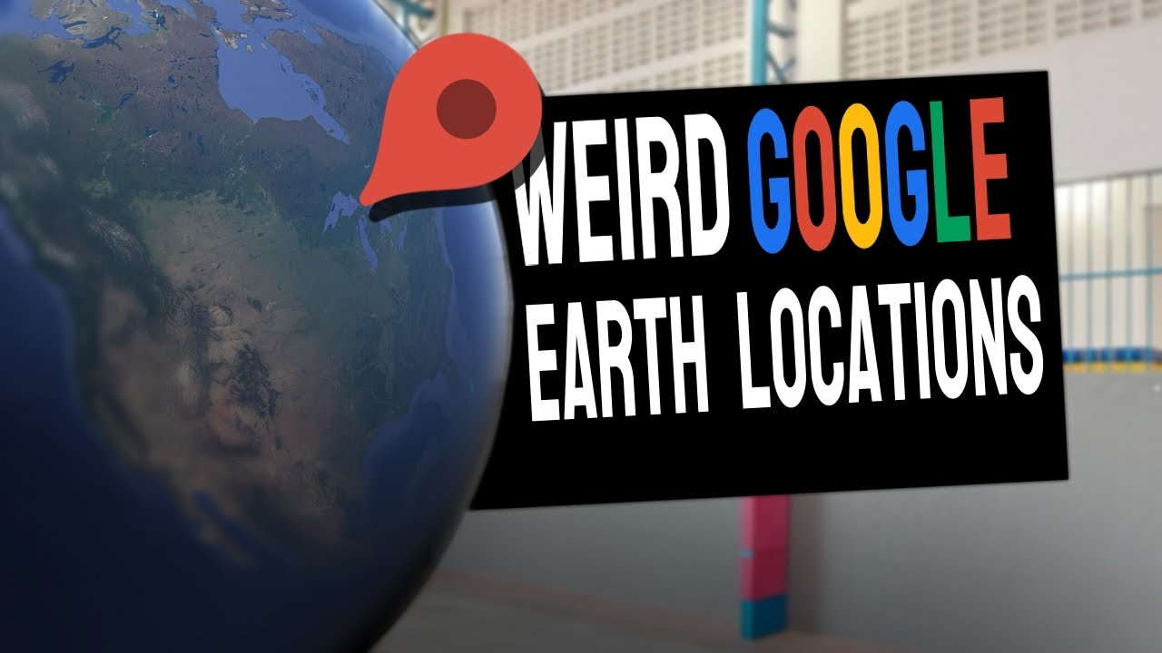 Странные места в Google Earth