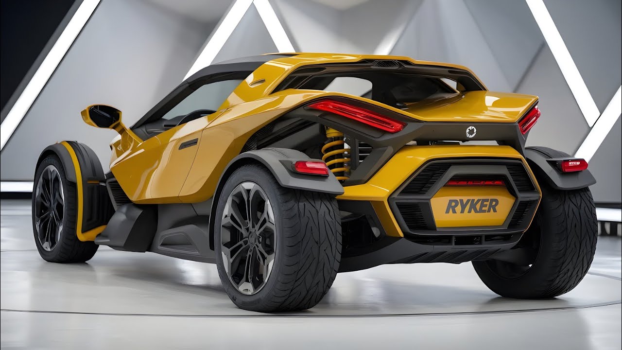 Новый Can-Am Ryker 2025 года выпуска! Полноприводный электромобиль нового поколения уже здесь! 🏍🔥