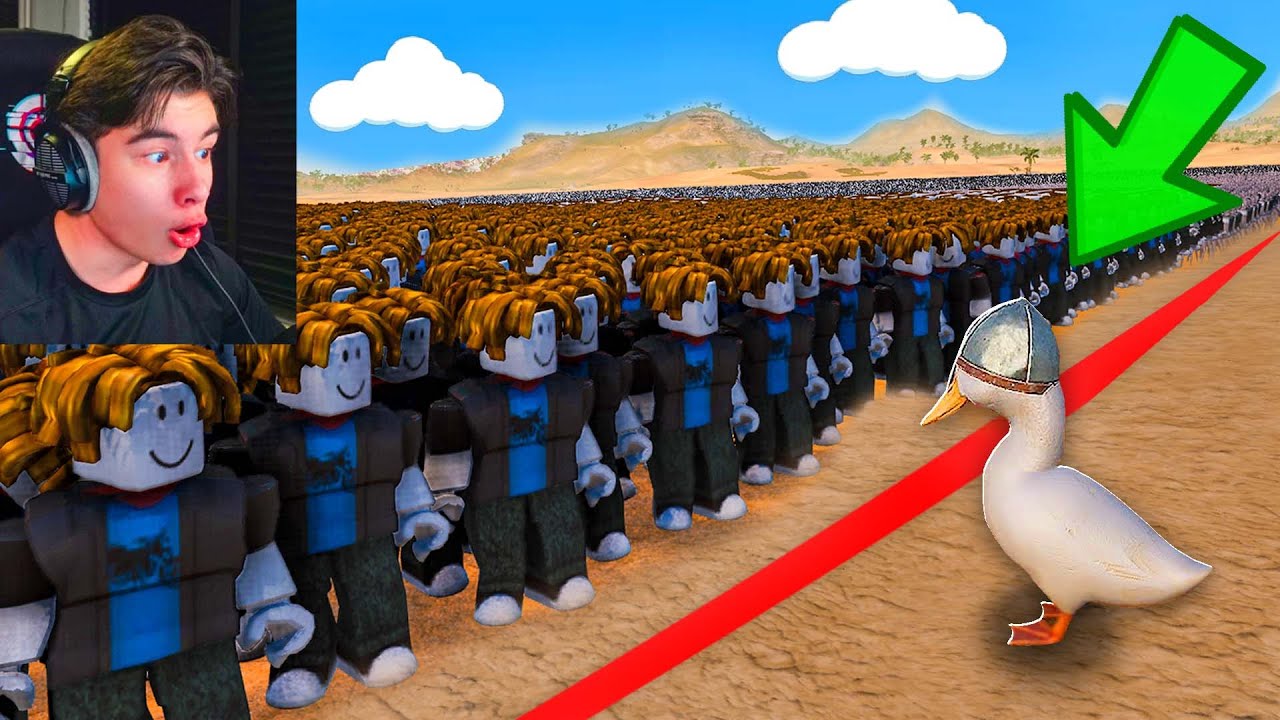 1 Eend vs. 1.000.000 Bacon Hairs !!