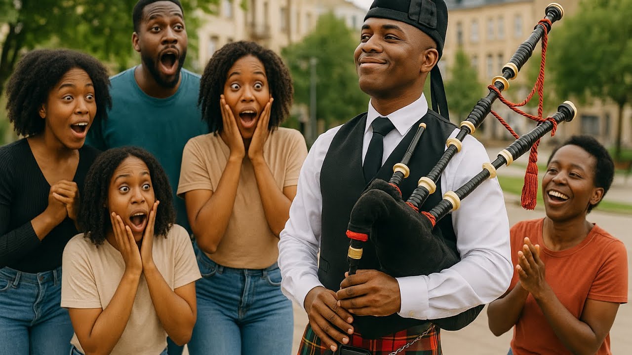 Black Scottish people and black Americans amusement 