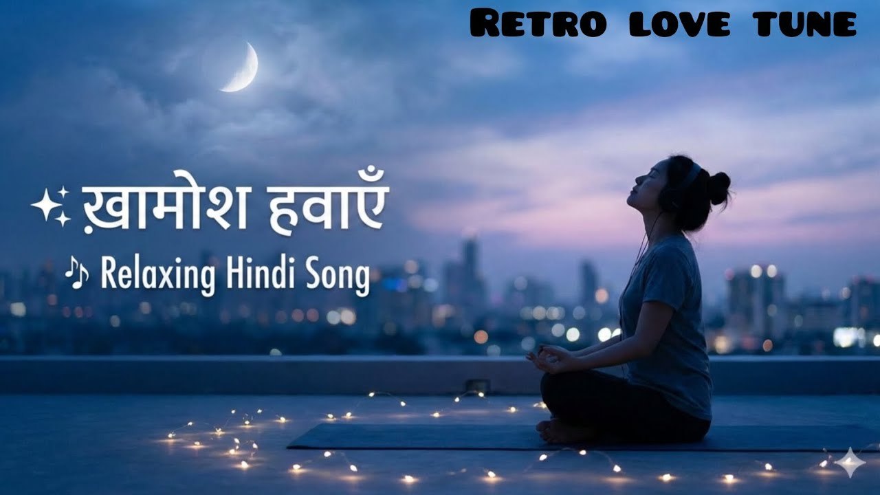 Relaxing Hindi Song | ख़ामोश हवाएँ | Calm Music for Stress Relief & Sleep