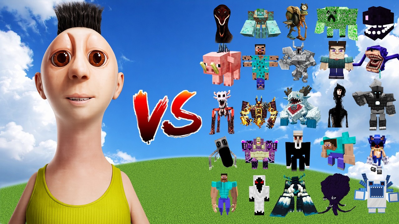 HAMOOD HABIBI vs The STRONGEST Minecraft Bosses