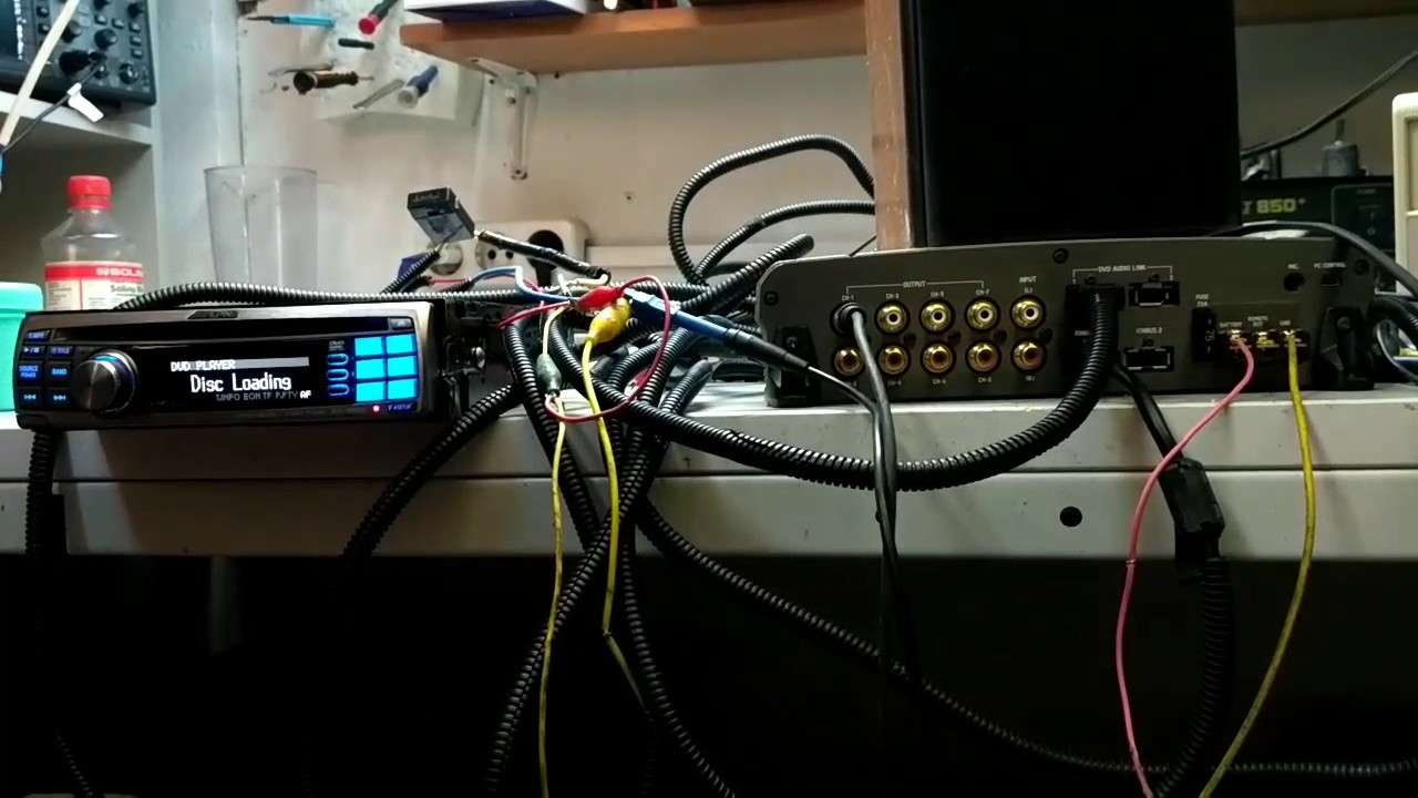 Alpine DVI-9990R + PXI-H990 - test - отправка Белгород