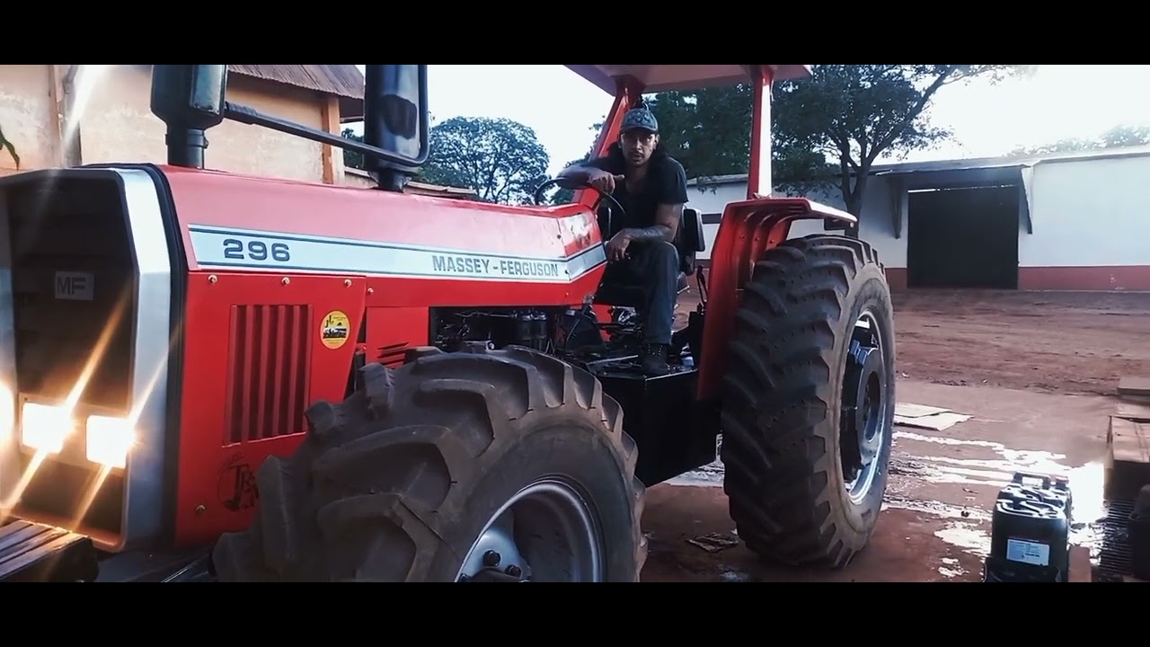 Massey Ferguson MF-296 Bomba hidráulica da direção e Comando hidráulico OK
