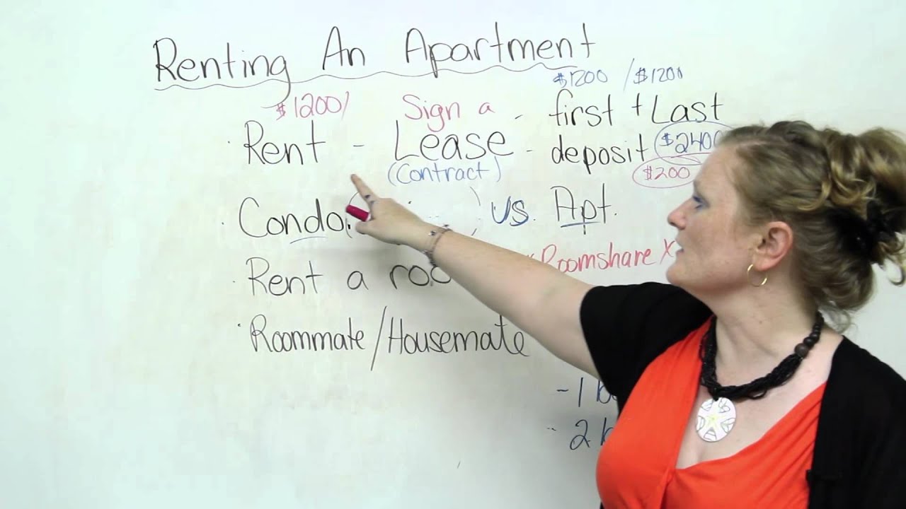 Vocabulary - Renting an Apartment