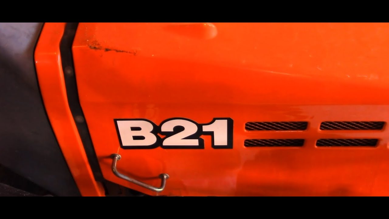 Kubota B21 Front Axle Oil Leak Repair - Knuckle Removal - PART ONE