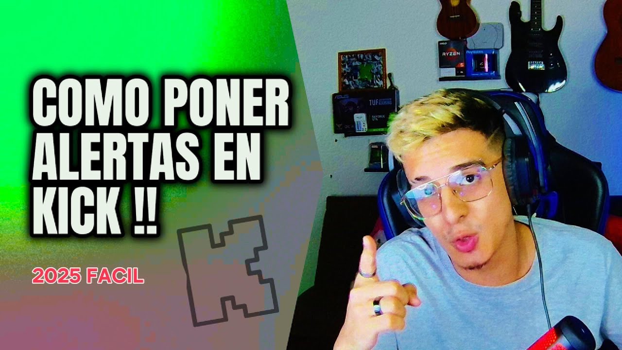 COMO PONER ALERTAS EN KICK/TWITCH  2025 FACIL