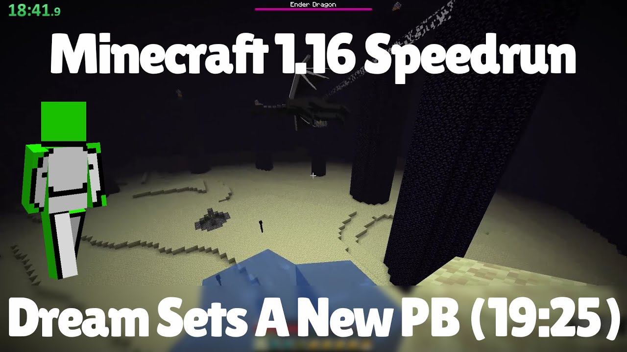 Dream's Fastest / Disqualified Minecraft 1.16 Speedrun