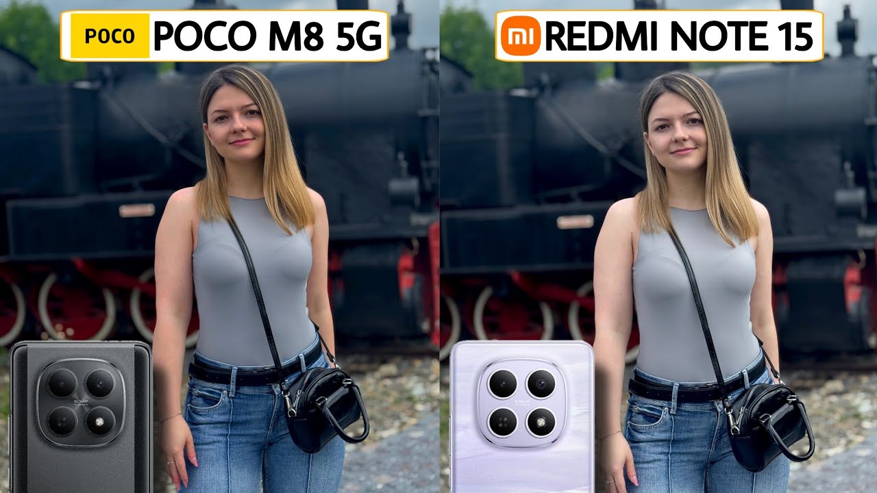 Сравнение камер Poco M8 5G и Redmi Note 15 5G: тест-драйв