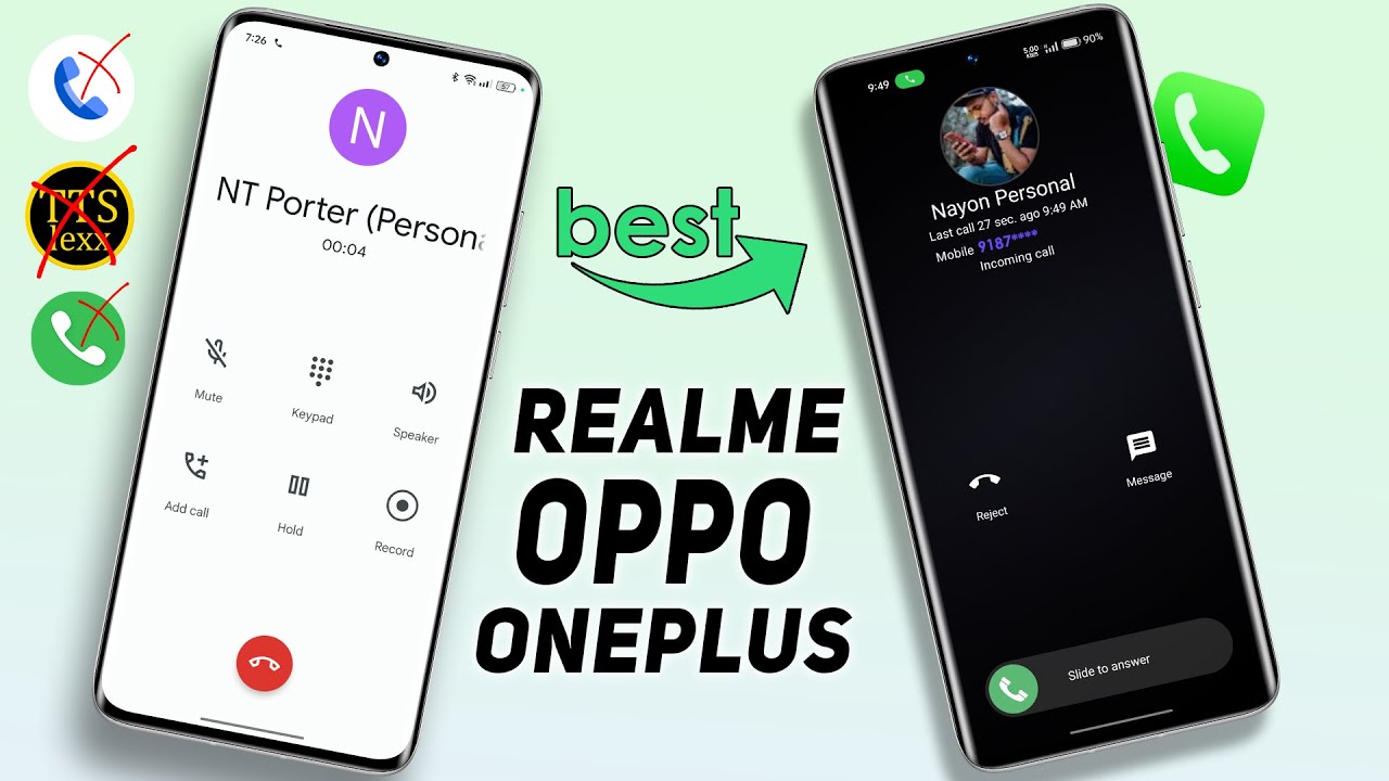 Must-Try Dialer for realme & OPPO: Google Dialer Ko Alvida  👋