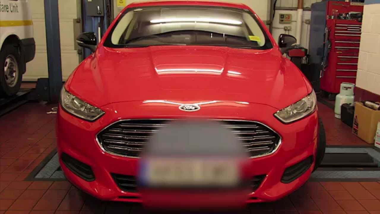 mk v ford mondeo headlamp bulb removal