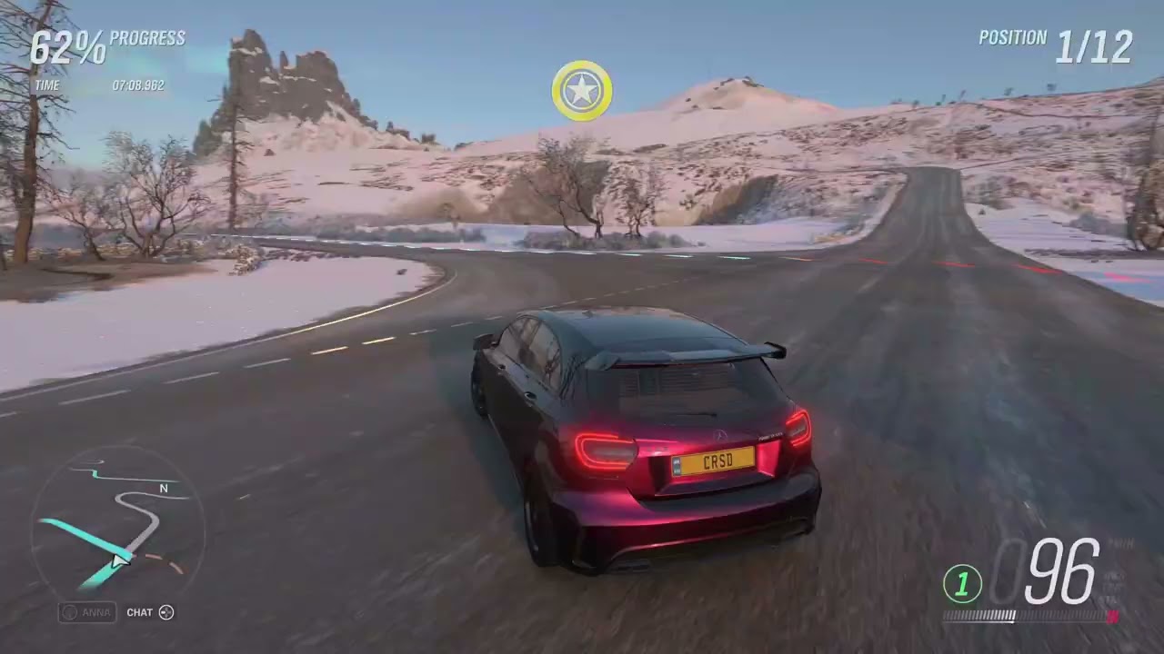 Forza Horizon 4 Gameplay / 2013 Mercedes-Benz A 45 AMG / Fortune Island DLC / 4K