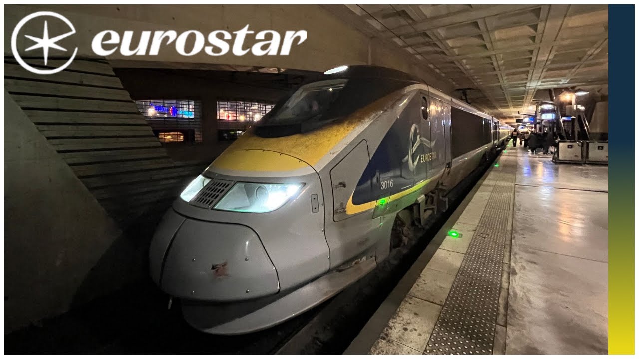 🇫🇷 ⸱ [4K | Eurostar] Le retour des rames E300 (TMST) entre Londres et Bruxelles !