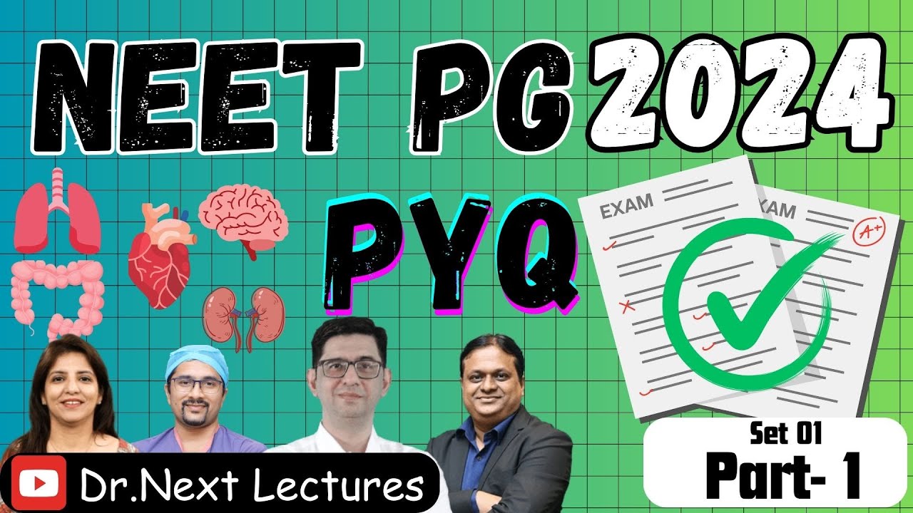 🔥NEET PG 2024 PYQ🔥| Morning Shift | Answers with Explanation  | Part- 1 Ultimate Guide