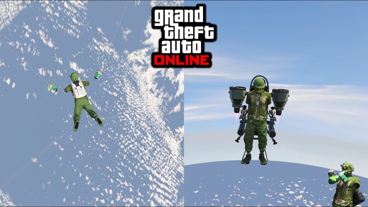 I Got So High!... The Map Derendered in GTA Online