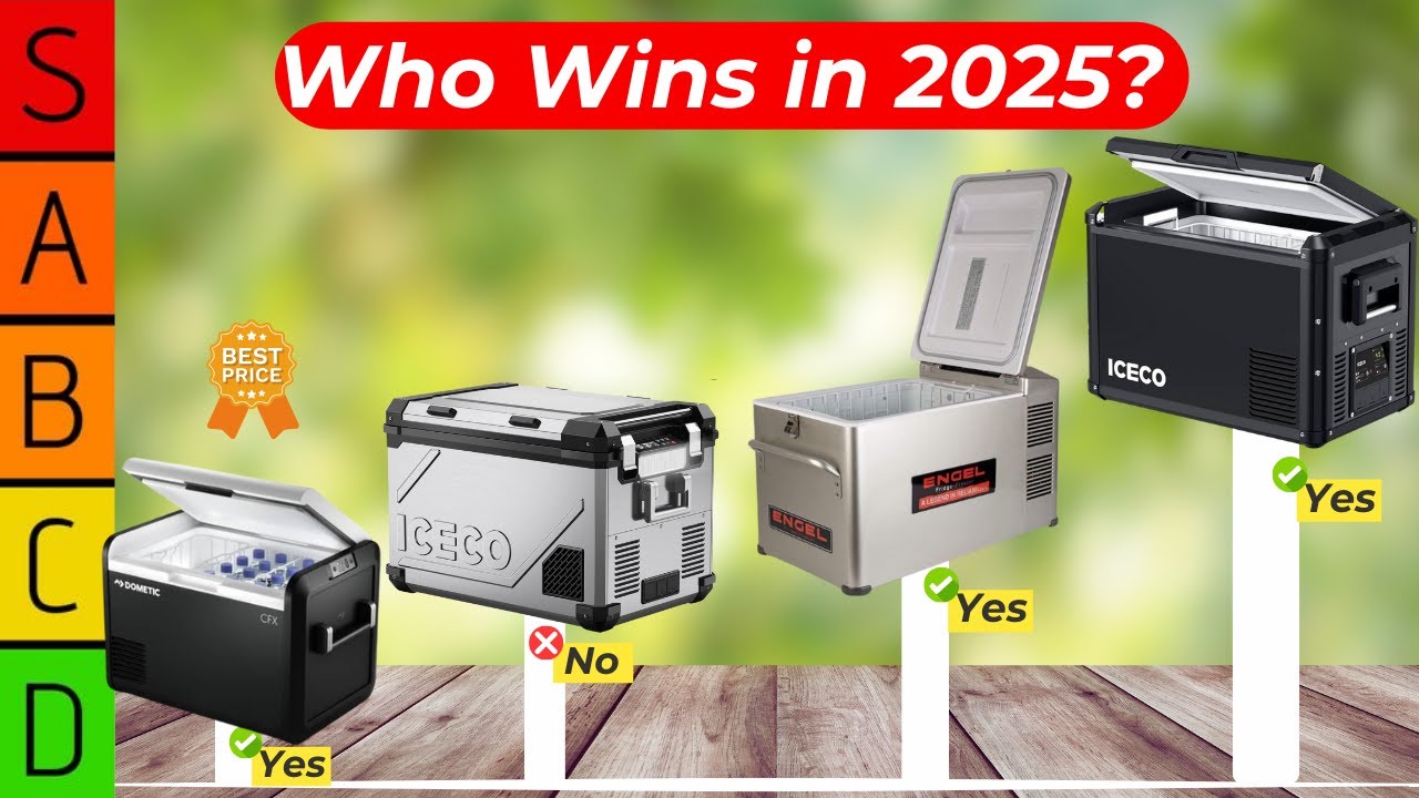 Best Portable Camping Fridges 2025 [TOP 5 Portable Freezer]