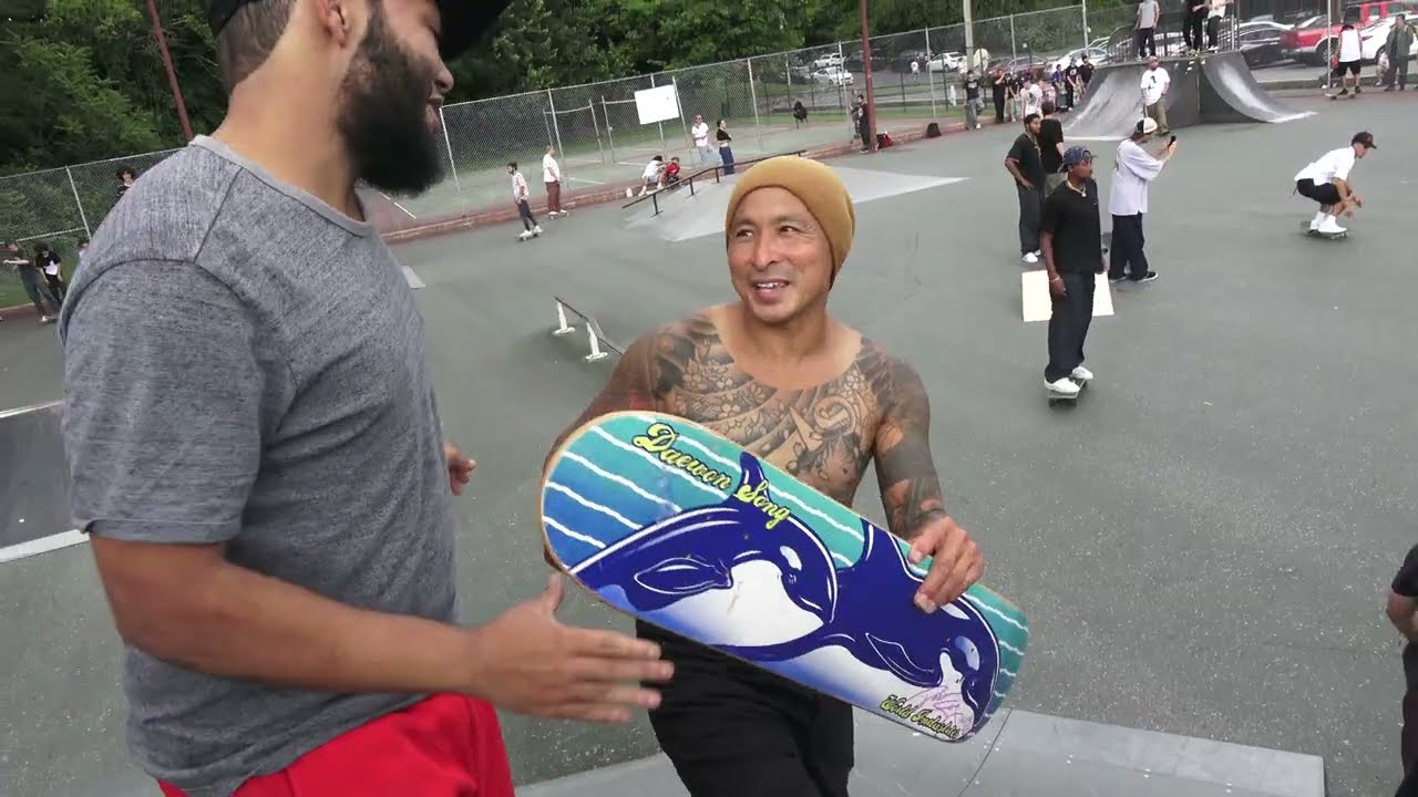Daewon Song + the Adidas squad shut down Stonecliffe Skatepark