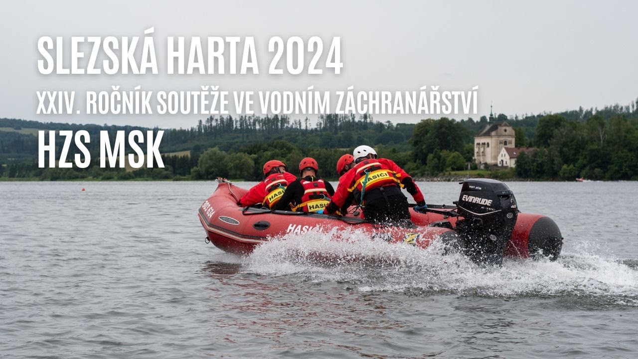 Soutěž ve vodním záchranářství Slezská Harta 2024, 12.6.2024