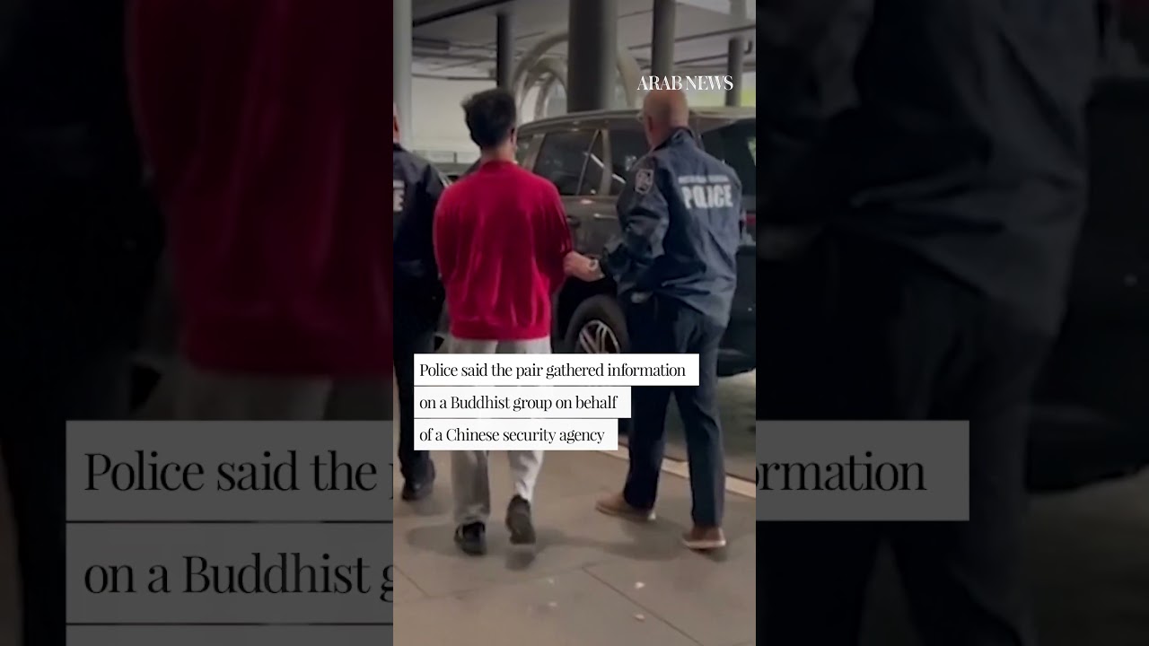 Australia charges two Chinese nationals with foreign interference