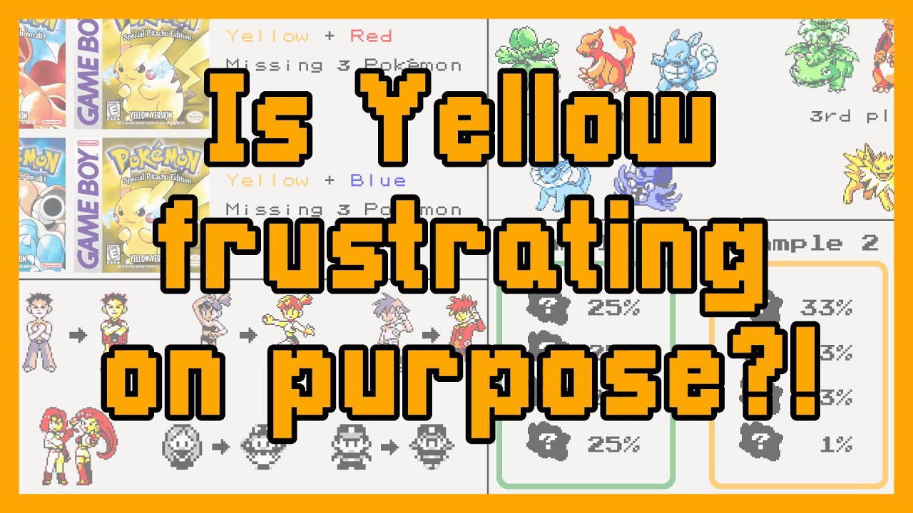 Хотите поймать их всех в Pokémon Yellow? НЕТ, СПАСИБО!