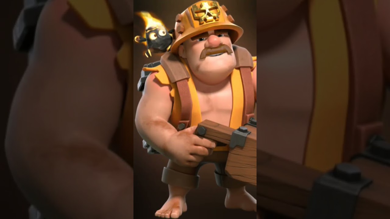 Nova super tropa no Clash of clans (super mineiro)Venham conferir!!!!