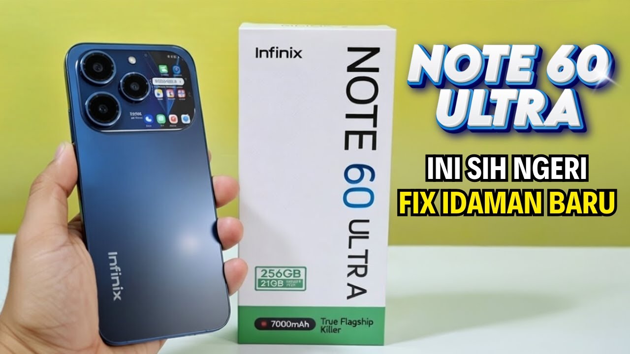 KEMBALI BIKIN GEBRAKAN BARU‼️INFINIX NOTE 60 ULTRA BAKAL JADI HP TERMEWAH SAAT INI