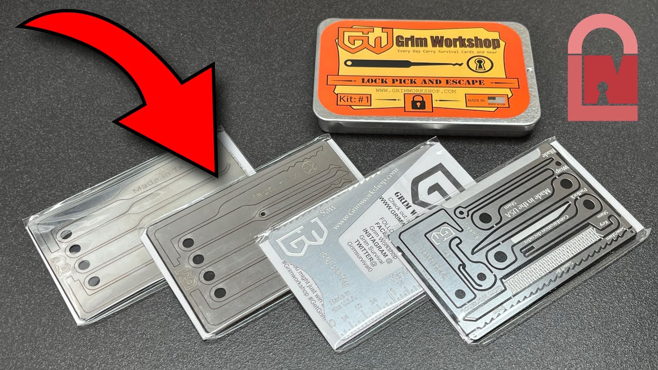 Grim Workshop SERE Набор отмычек и эвакуаторов Часть 1