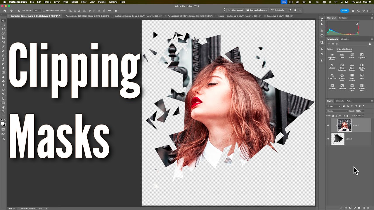 Photoshop 101: The Art of the Clipping Mask
