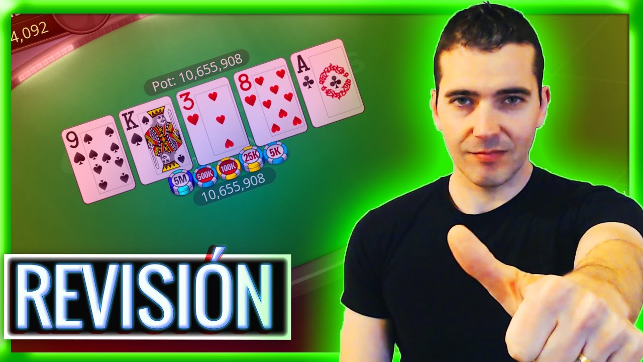 Revisando unas manitas de POKER que traen PREMIO