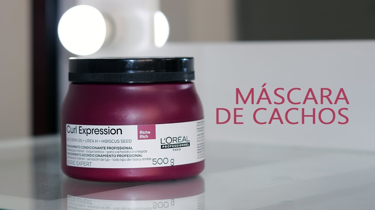 Resenha da máscara L'Oréal Professionnel Curl Expression para cabelos cacheados