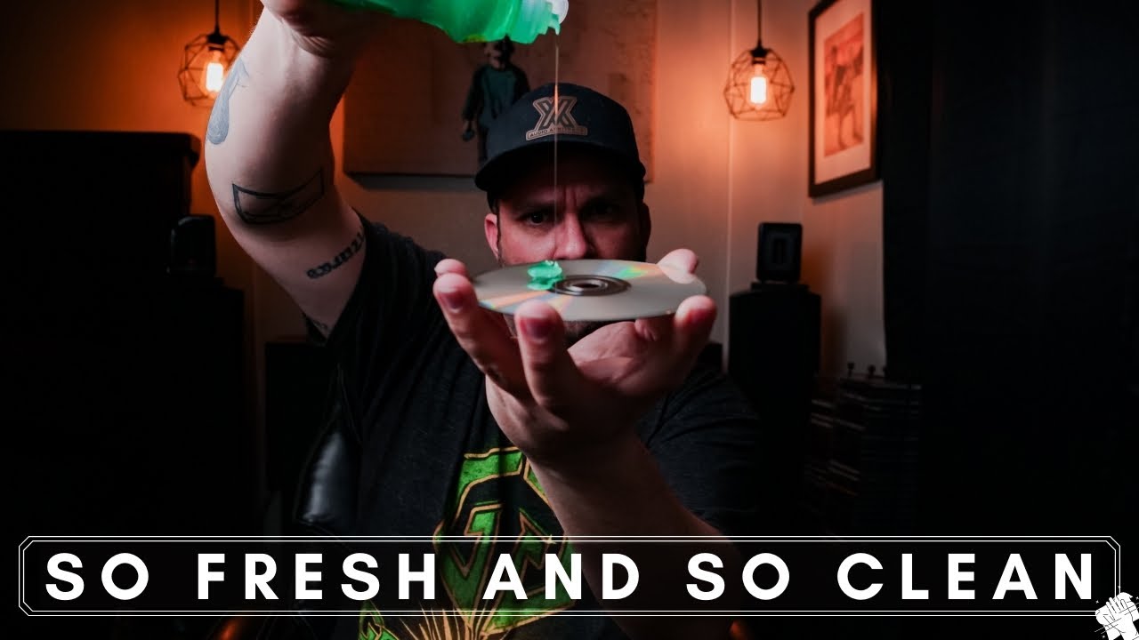 How to Clean Your Compact Discs for Under $5 Bucks!