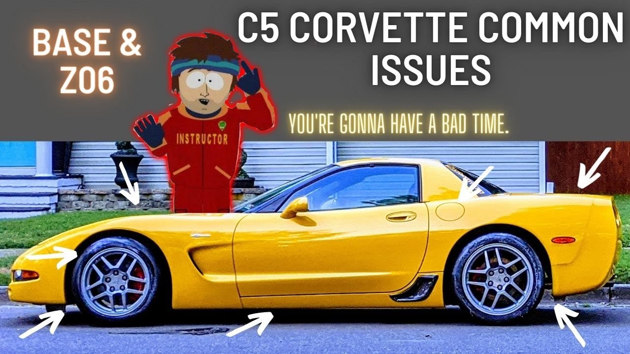 10 COMMON C5 CORVETTE ISSUES YOU WILL PROBABLY FACE.. SOLUTIONS PROVIDED. NO NEED TO STRESS!