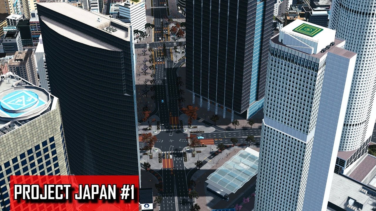Starting A Realistic Japanese MEGACITY in Cities Skylines! - PROJECT JAPAN EP1