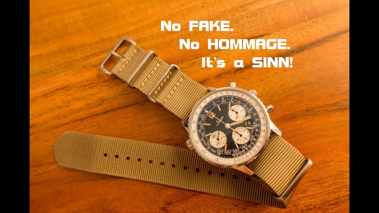 Sinn 903 St B E - Review of an underrated chronograph / Navitimer alternative