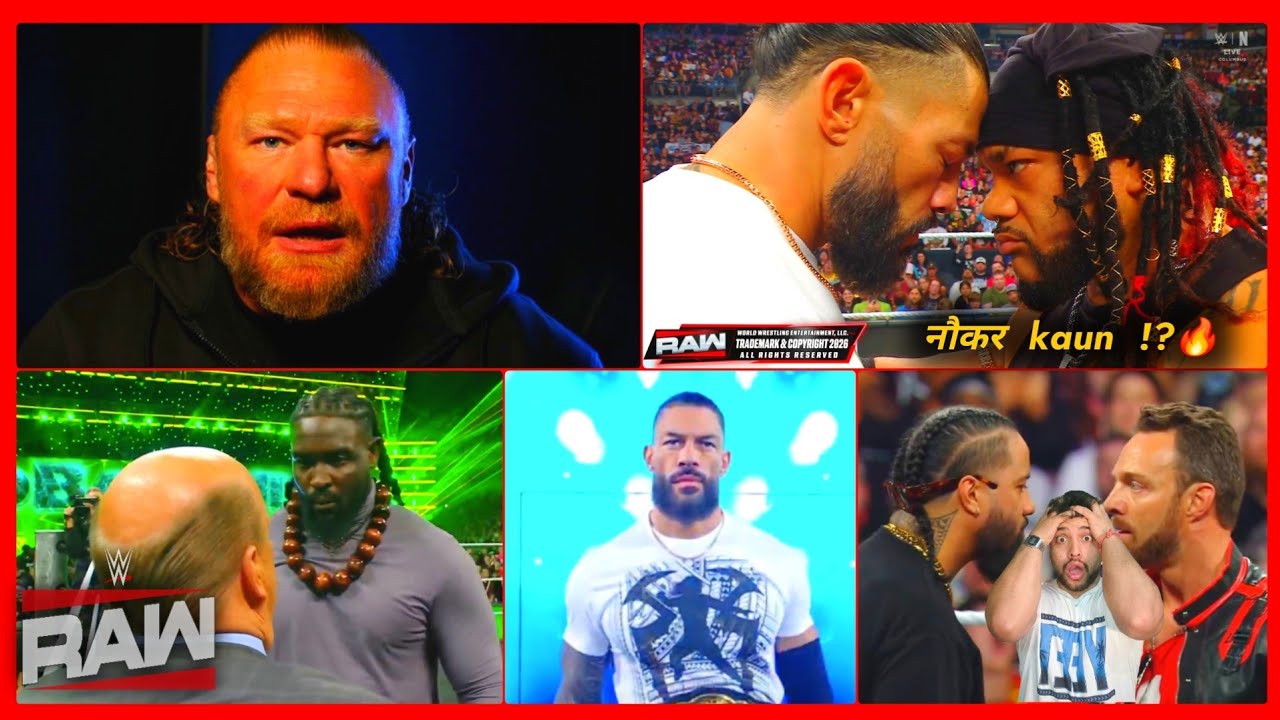 YE KAISE HO GYA 😱 Roman vs Jacob Tribal Combat OFFICIAL 🔥 Oba Warns Brock | RAW Highlights