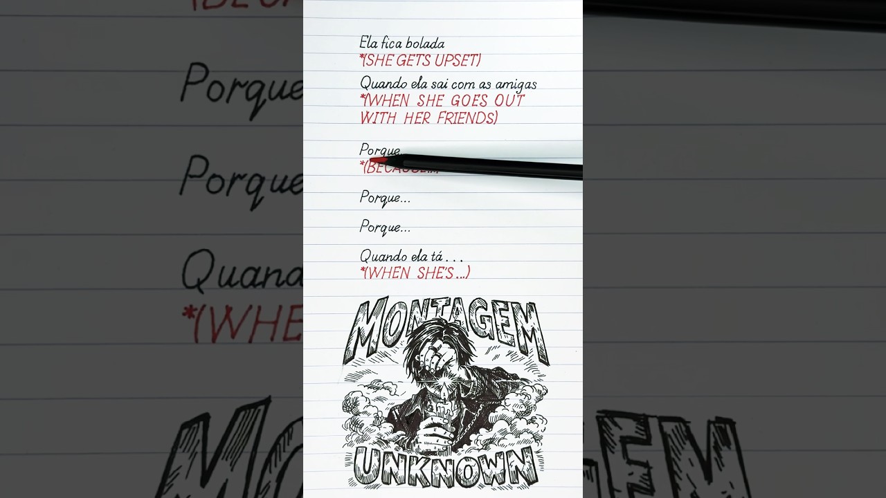 🔥🕵️ Montagem Unknown (Текст + русские субтитры)