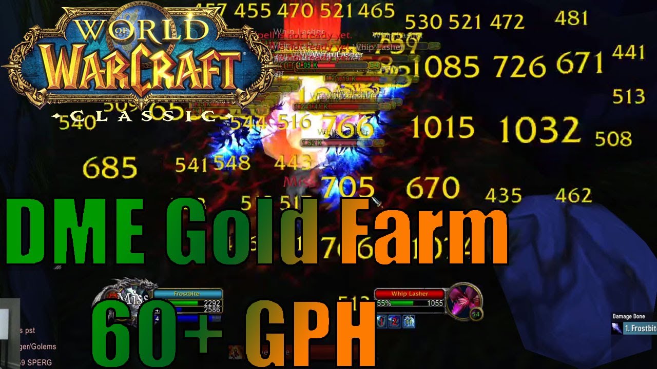 DM E Lasher Farm 60g+ per hour (made 86g in 1 hr) | Mage Compendium