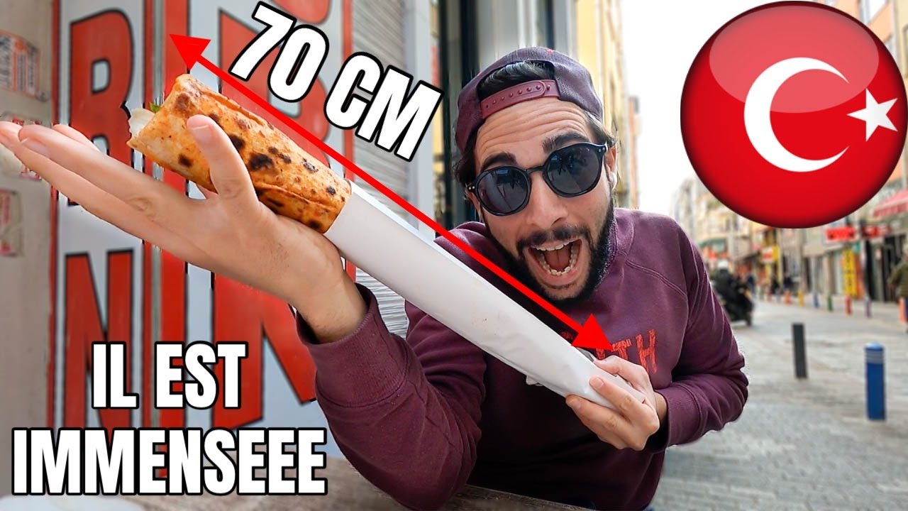 JE TESTE LE PLUS GRAND KEBAB DU MONDE A ISTANBUL !! (TURQUIE 🇹🇷)