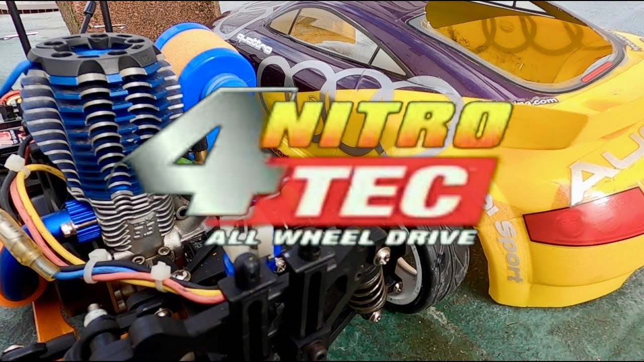 Подробный обзор и начало тестирования винтажной модели Traxxas Nitro 4-Tec — История и ремонт вин...