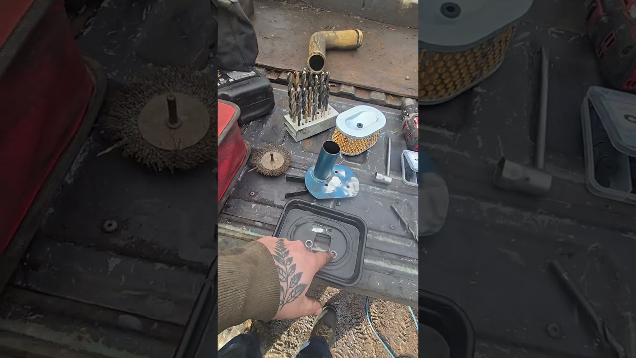 Первый запуск дизельного двигателя-клона Yanmar на тягаче Danzco с сквозным проходом.