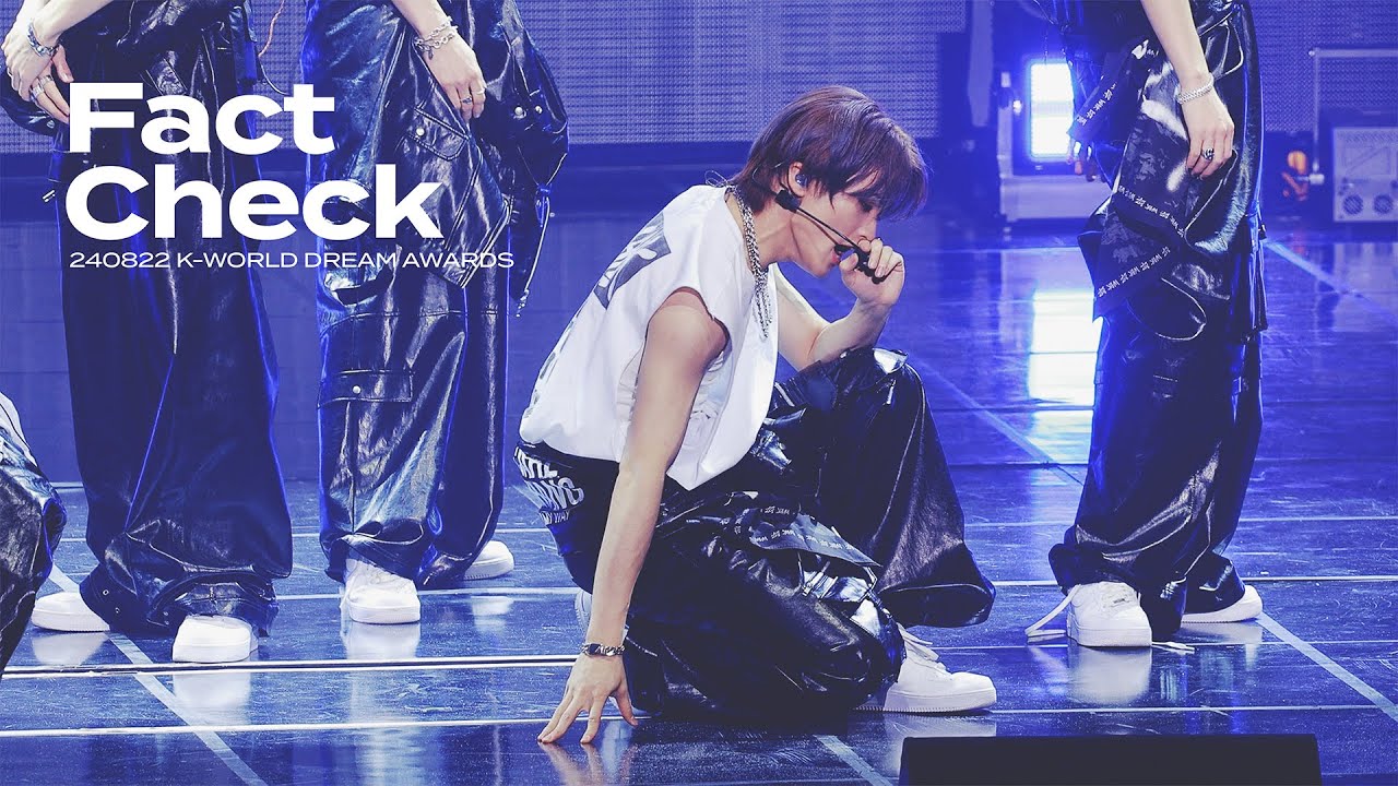 NCT 127 Fact Check - MARK Focus  엔시티 127 팩트체크 마크 직캠 240822 K-WORLD DREAM AWARDS