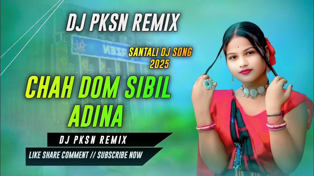 Chah Dom Sibil Adina || New Santali Dj Song 2025 ||New Santali traditional Mix Song 2025 ||@Dj_PkSN