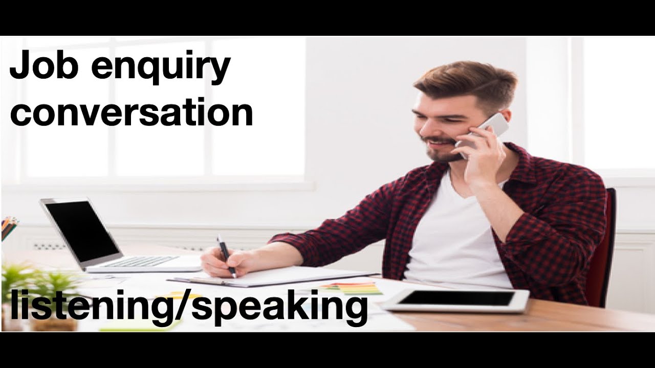 Job enquiry conversation exercise