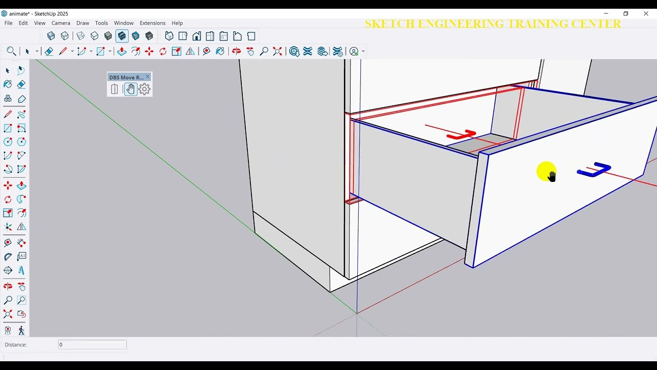 SketchUp DBS Move Rotate Plugin