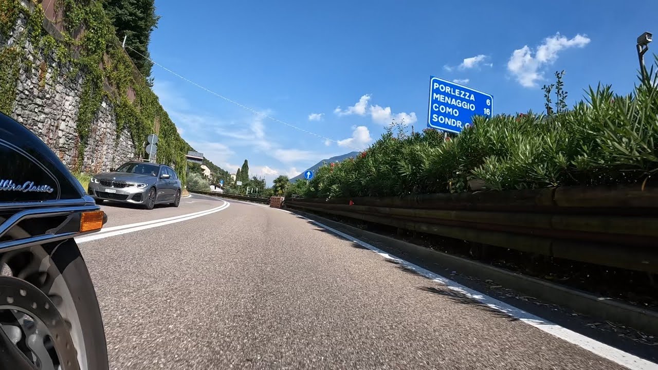Mit der Harley Österreich-Schweiz-Italien-Österreich