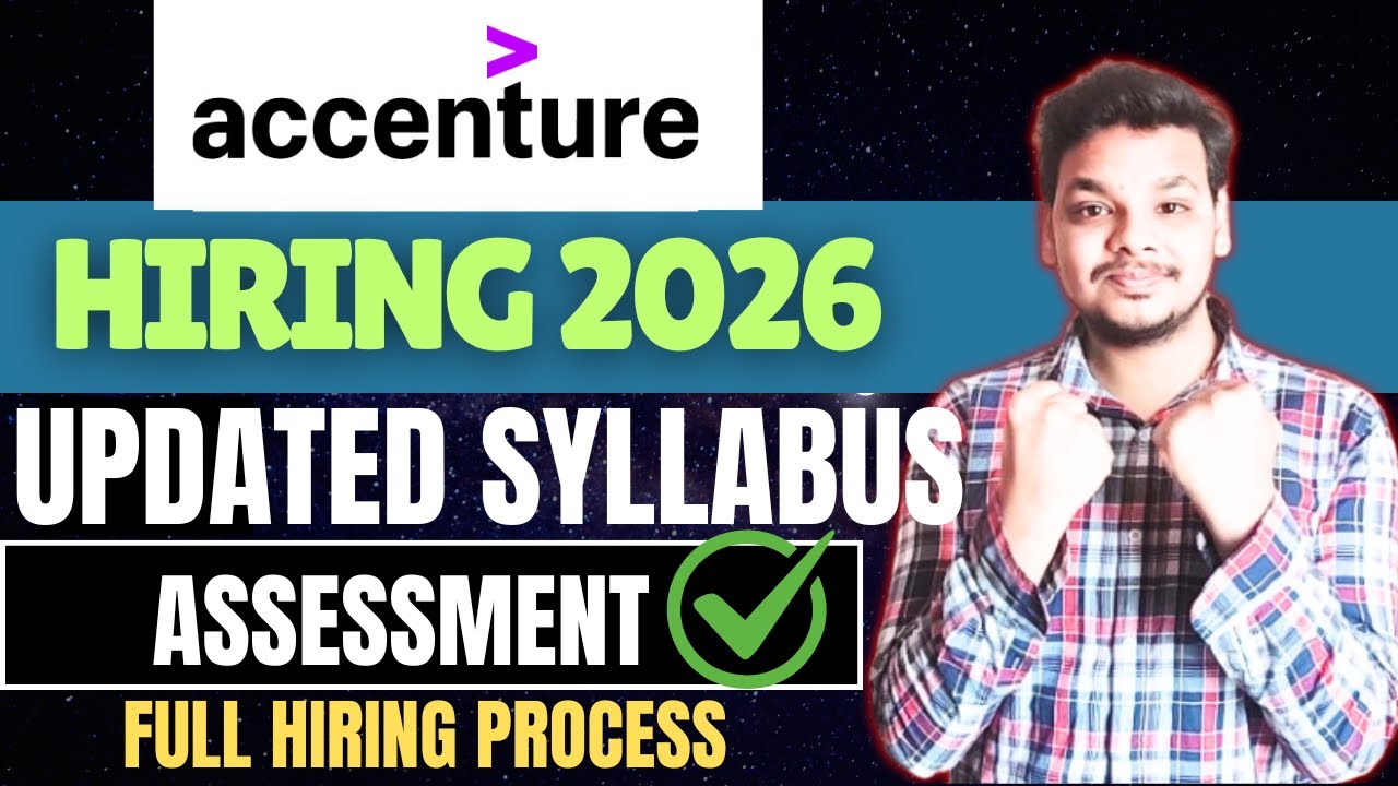 Accenture Hiring 2026 | Updated Exam Pattern , Roles , Assessment | Cognitive , Technical , Coding