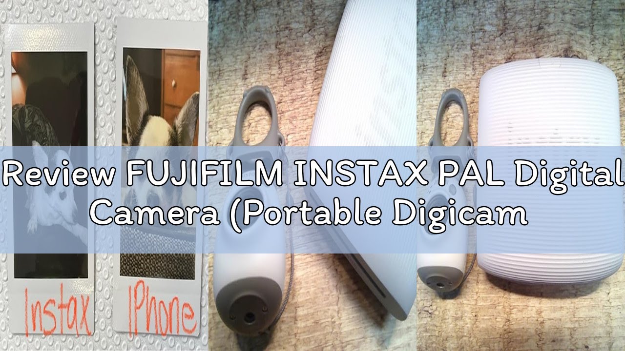 Review FUJIFILM INSTAX PAL Digital Camera (Portable Digicam Point and Shoot Camera, App Enabled, Pri