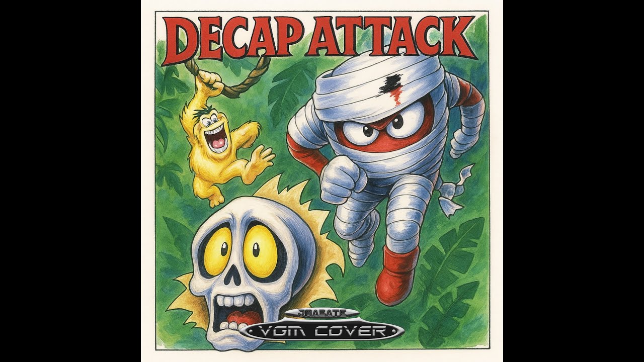 Decap-Attack - stage 7 - VGM cover by jmabate