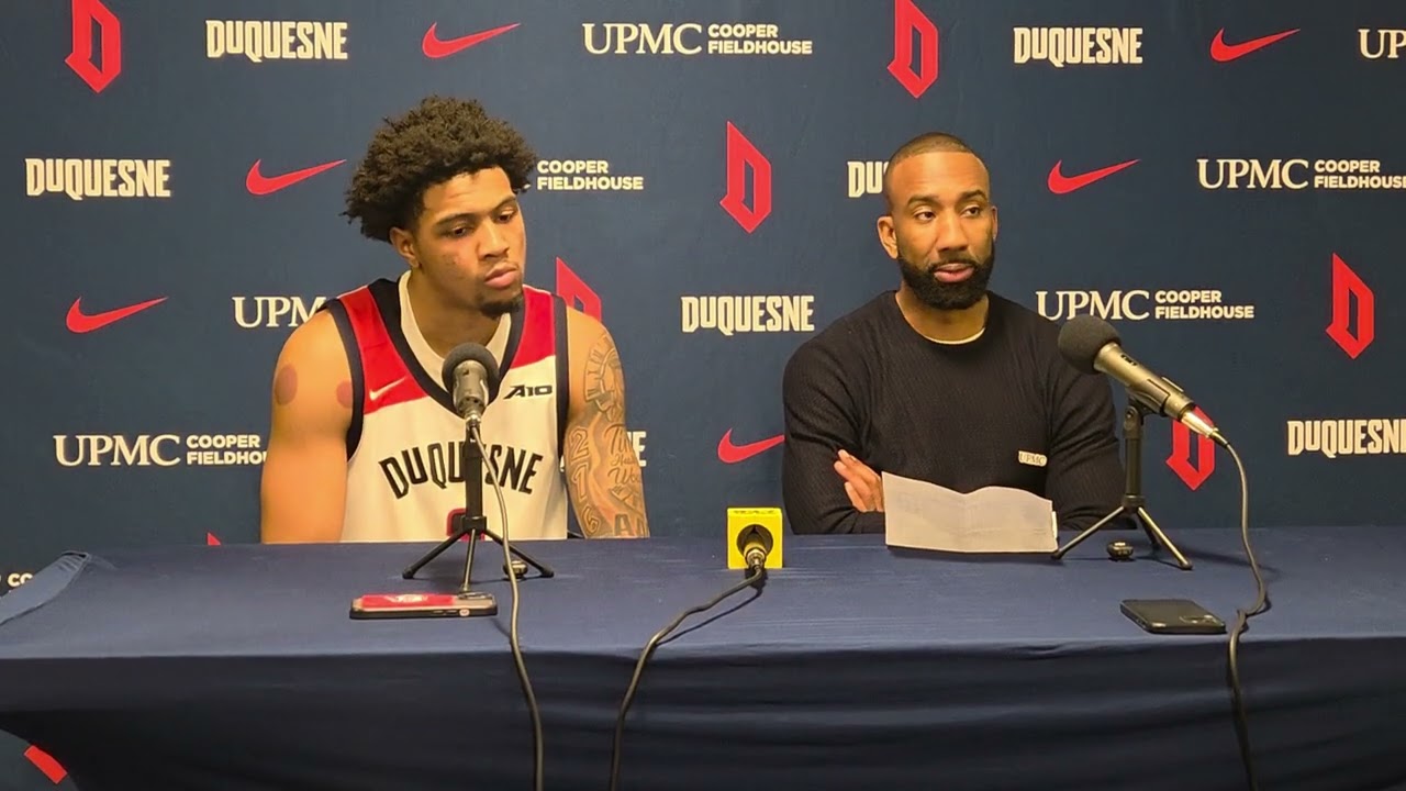 Duquesne MBB Dru Joyce III & Jimmie Williams 1/20/26