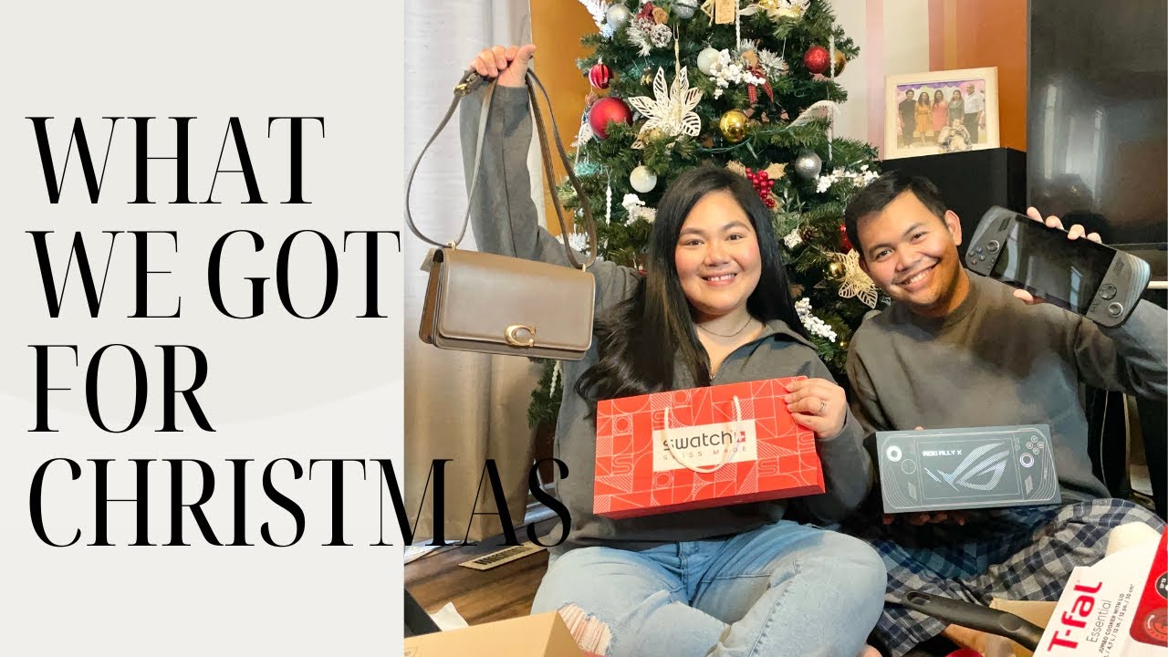 WHAT WE GOT FOR  CHRISTMAS 2024 ✨ 🌲🎁 | Carol and Chris 🫶